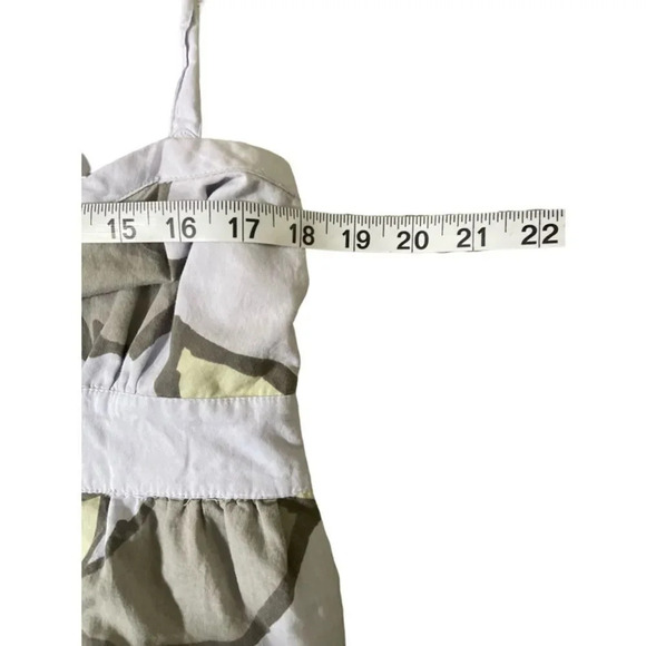 Beautiful ANA  Printed sundress cotton with side zipper size 14 - Picture 6 of 8